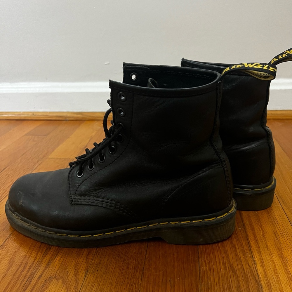 Dr. Martens Black Lace-Up Boots
